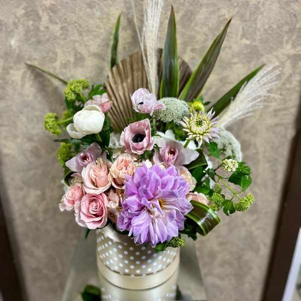 Flourished Antique Floral Box