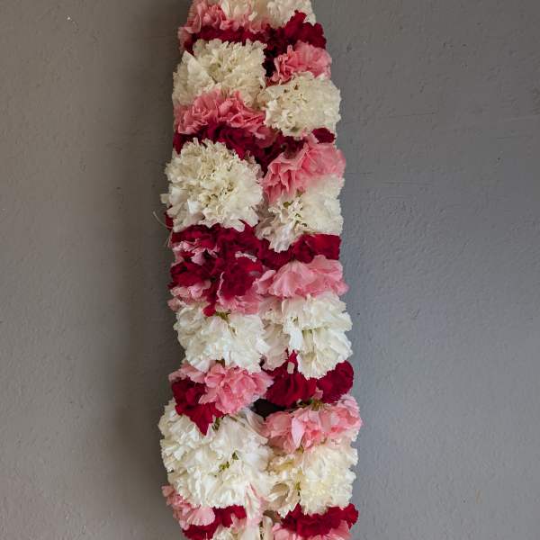 Double Carnation lei by Kealoha lei PWR