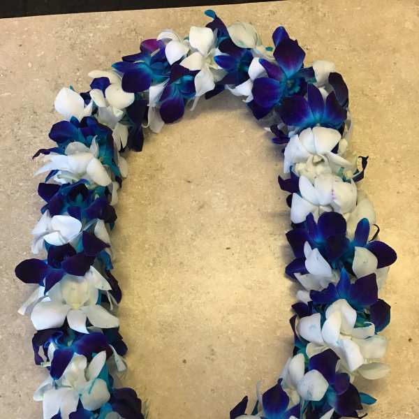 Orchid lei