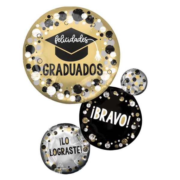 28" Felicidades Graduados Jumbo Mylar