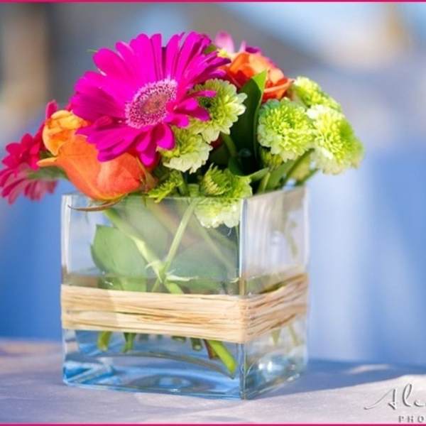Mixed colorful
