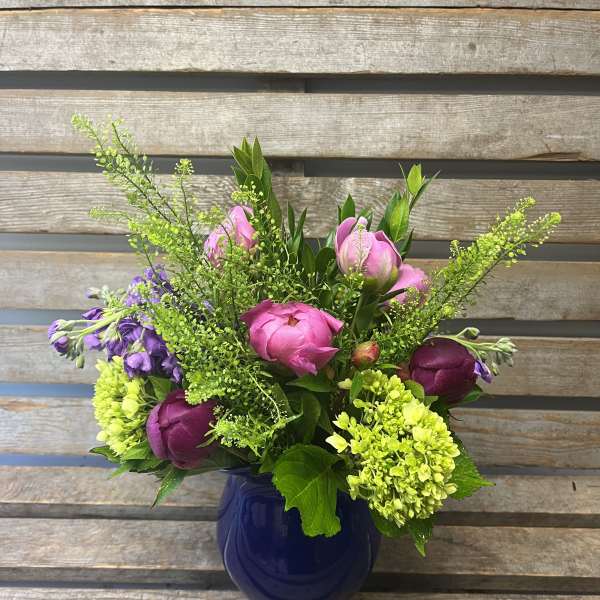 Peony pitcher