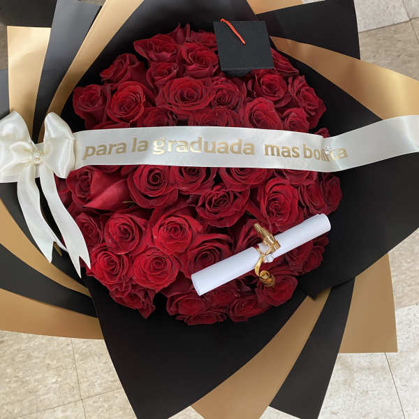 24 red roses