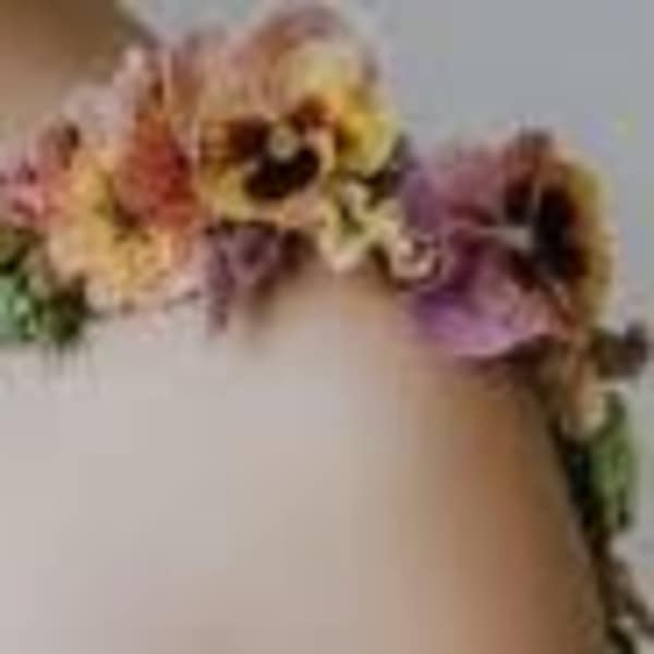 Prom Floral Tattoo