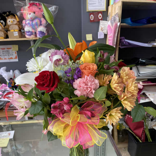 Mix flower vase