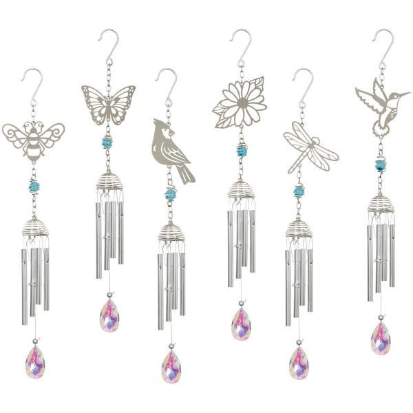 18" animal pattern chimes