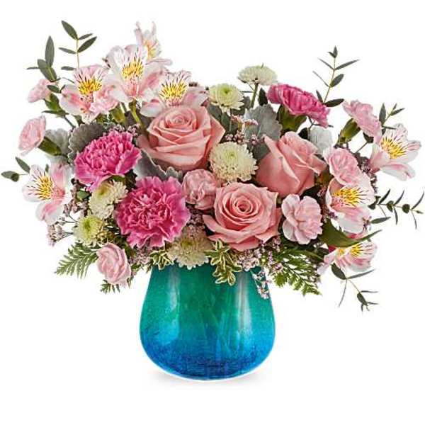 Blue Hues Bouquet