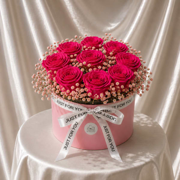 Preserved Roses in a Box