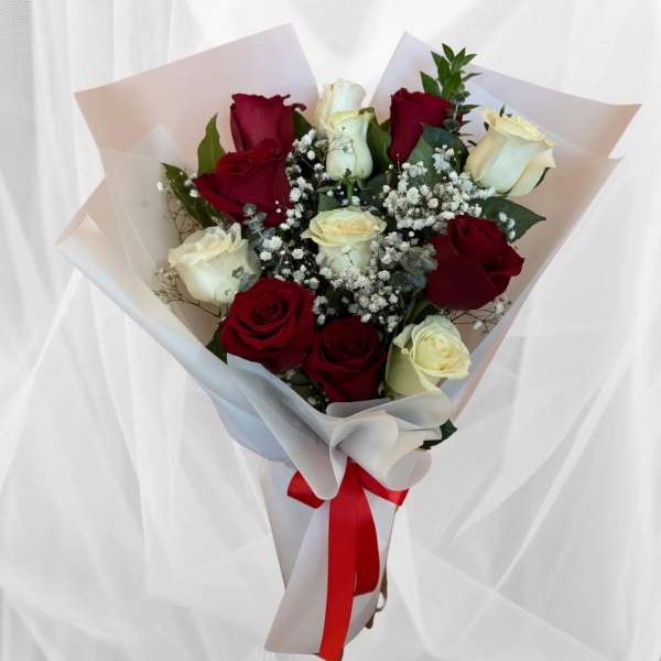 Rose Luxe Wrapped Vase