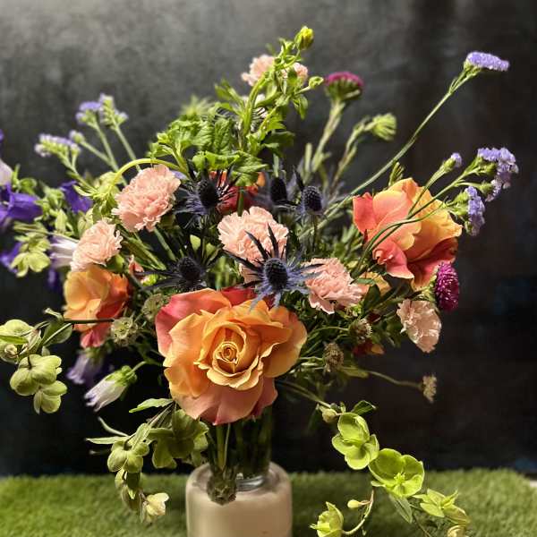 the blooming Garden