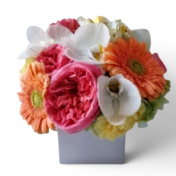 Just Because Cheerful Blossoms Bouquet Designer's Choice
