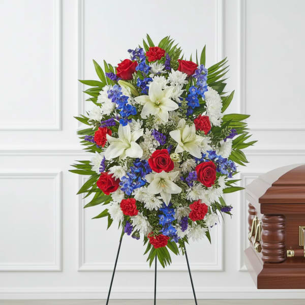 Cherished Service Standing Spray
