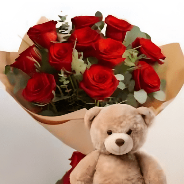 Bouquet & Bear
