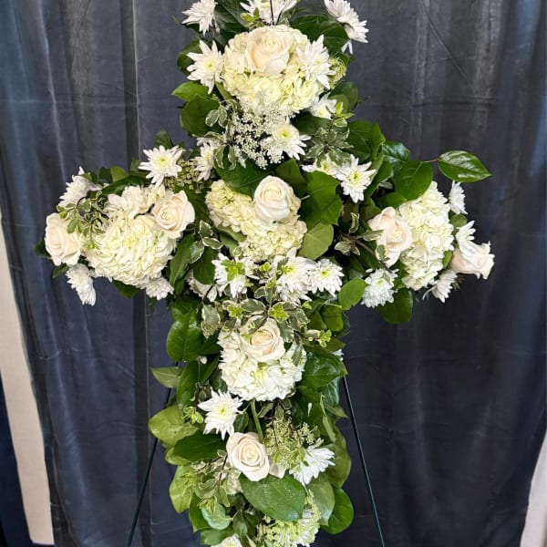 White Cross Spray