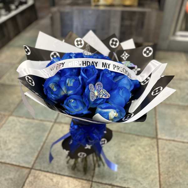 Blue Roses Buchon