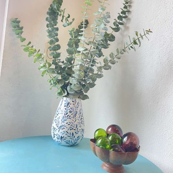 The perfect vase of eucalyptus
