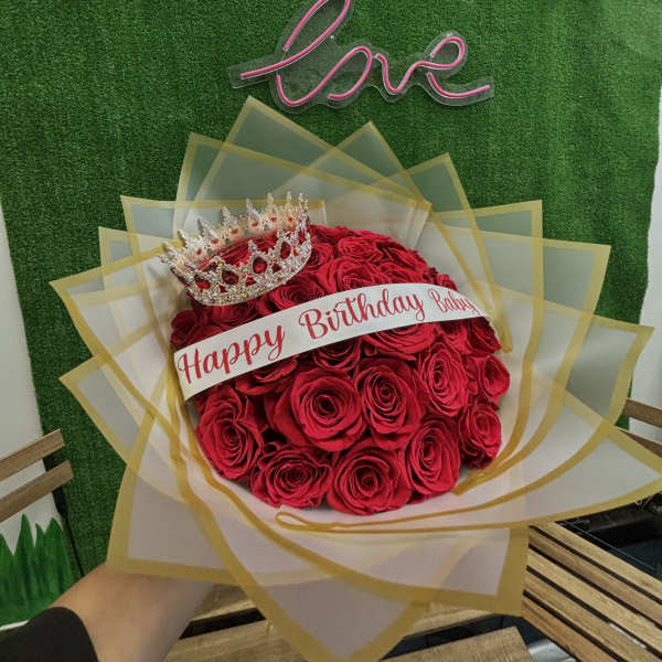red roses