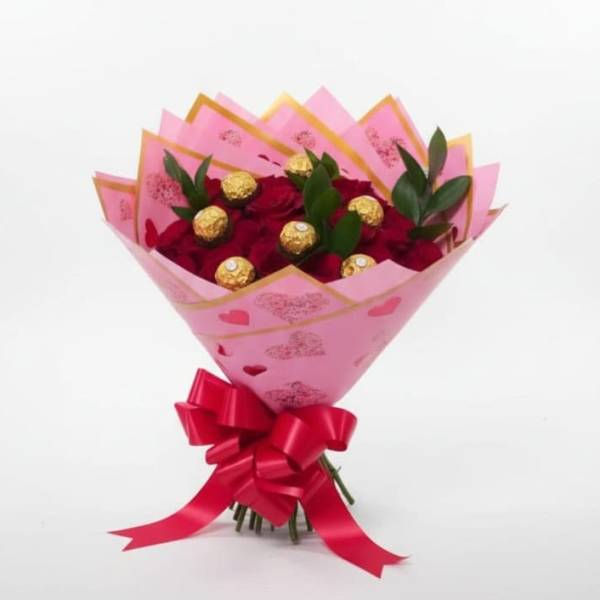 Blushing Love Bouquet