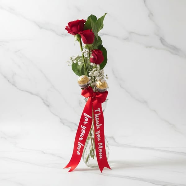 Grateful Rose Vase