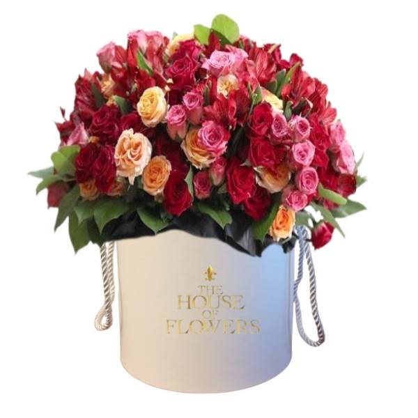 Brights & Pastels in a Hat Box