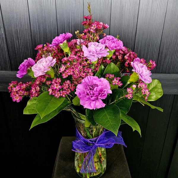 Dozen carnations