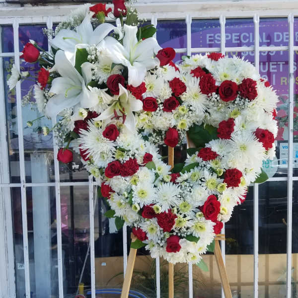 Red&white Heart