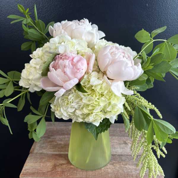 Hydrangeas and Peonies