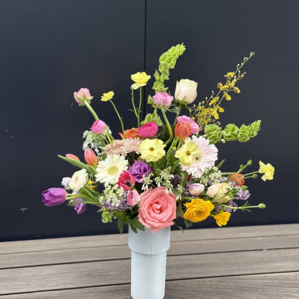 Blooms in spring…