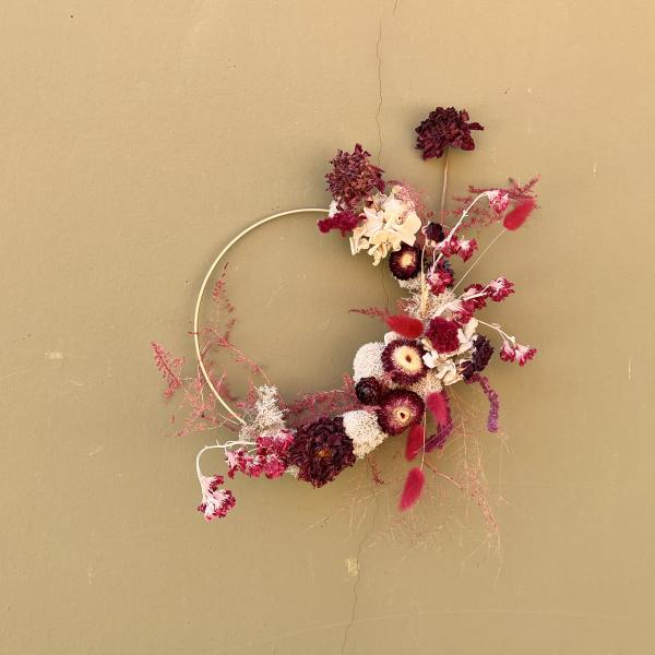 Plum Wreath