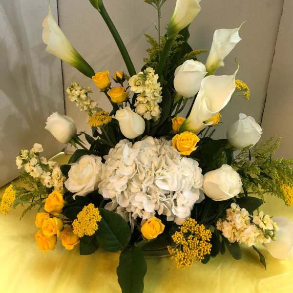 White Calla Lilies