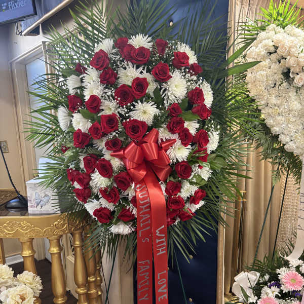 Funeral spray