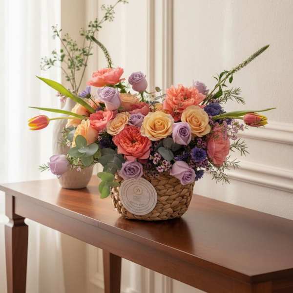 Elara Bloom Basket