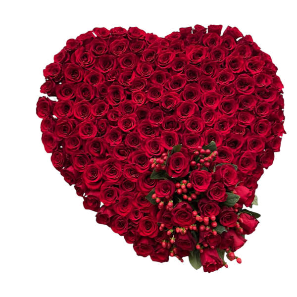Red Rose Heart