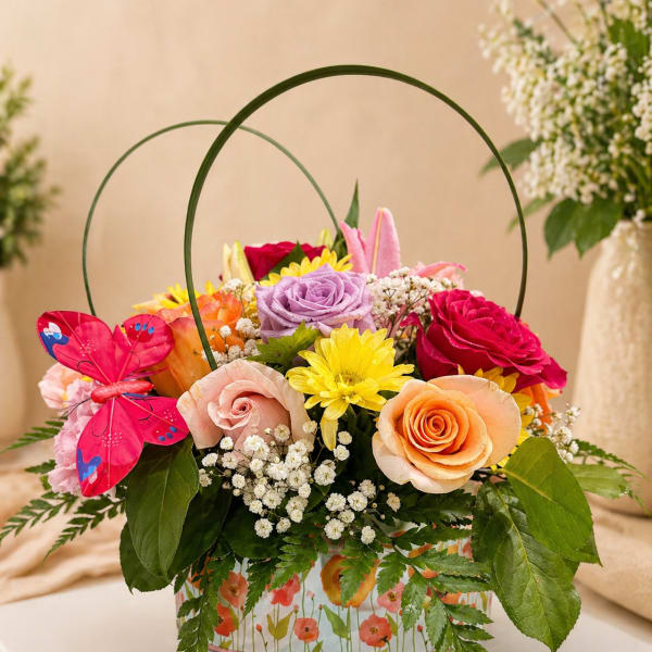 Spring Color Basket
