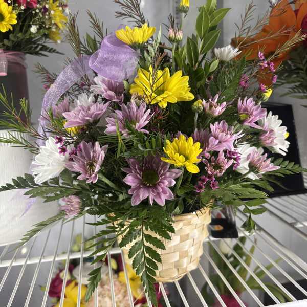 Floral LOVE Basket