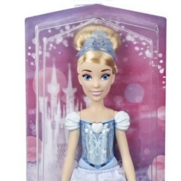 Disney Princess Cinderella doll in purple packaging