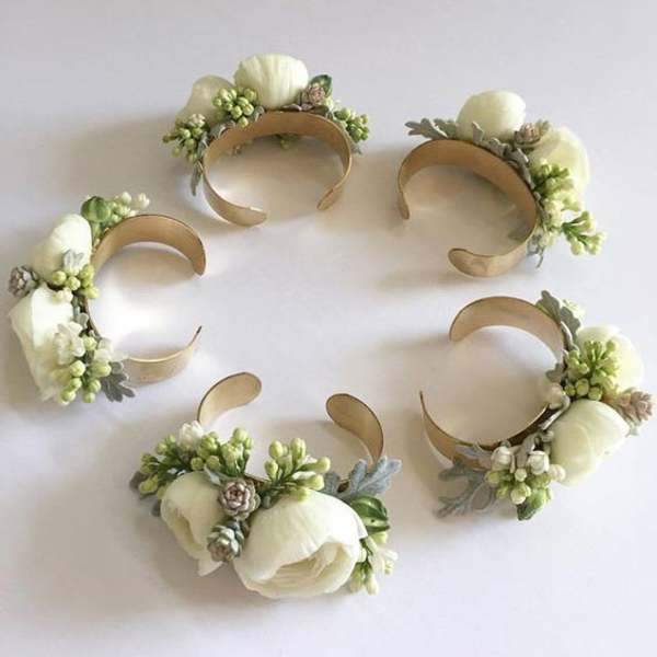 Ranunculus Cuff Corsage