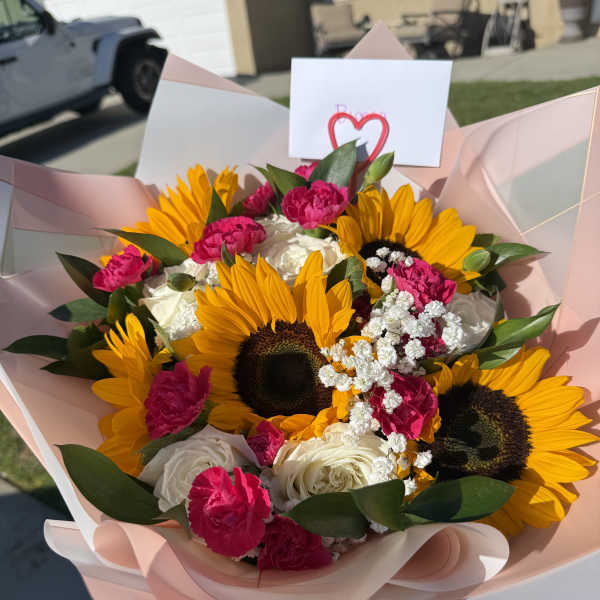 Mix sunflowers