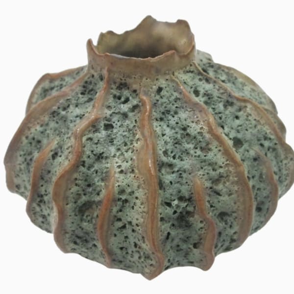 Small Green Jar Vase