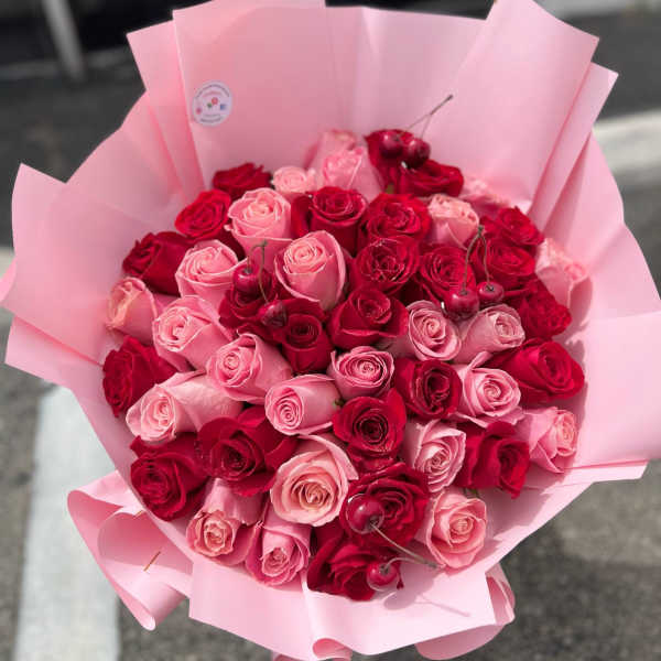 Cherrie and roses