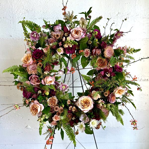 Sympathy Wreath - Spring Remembrance