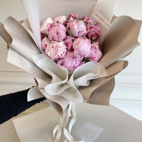 MFS Dozen Peony Bouquet