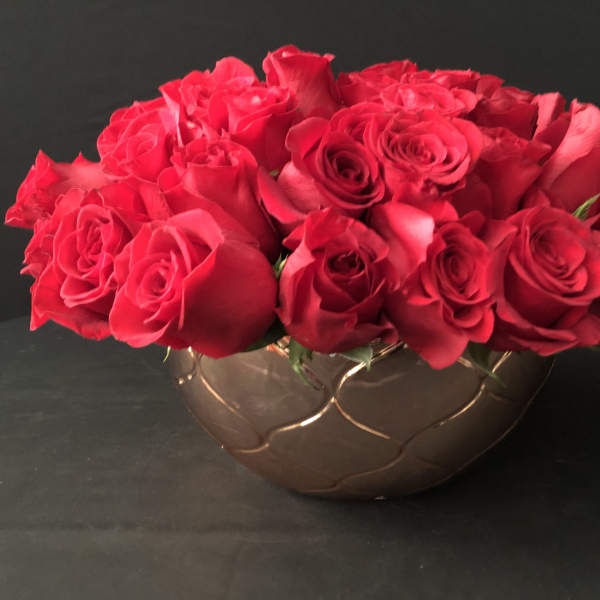 Red rose love bowl!