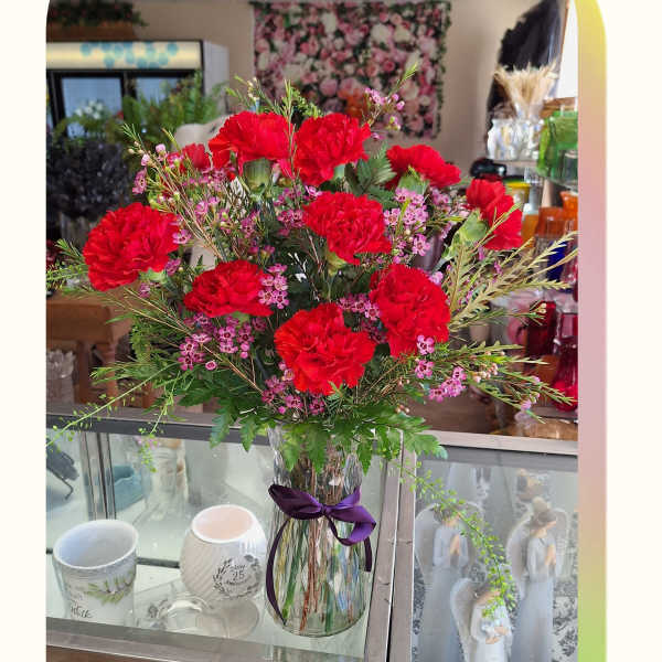 1 Dozen Carnations