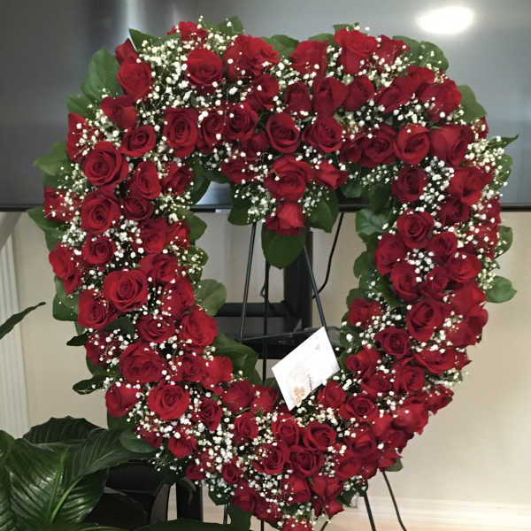 Heart of Red Roses