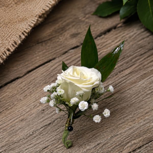 Signature Ring bearer Boutonniere