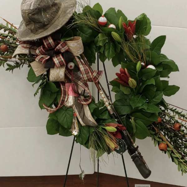 Personalized Wreath