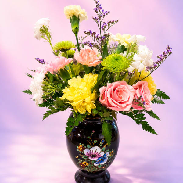 Vintage Blush Garden