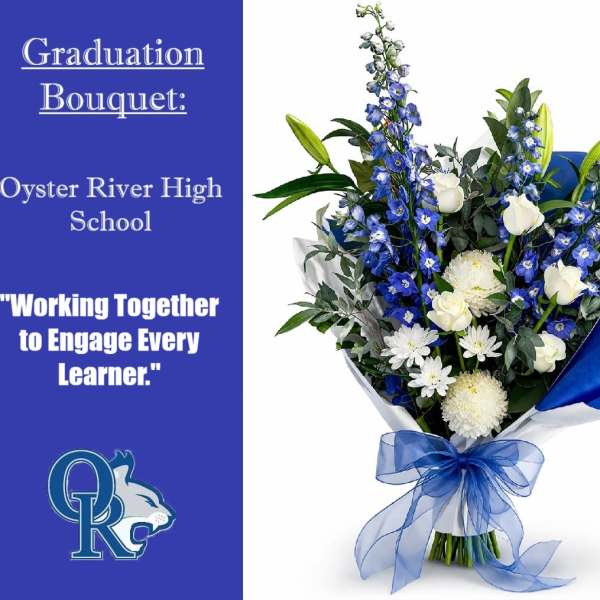 Graduation Bouquet: Oyster River High School