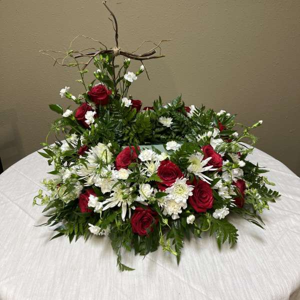 Cross Urn Piece